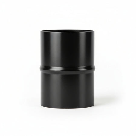 Raccordo M/M Per Stufe A Pellet Nero Opaco Pesante Mm.1,2- - Ø Cm.10 M/M - 2 Pezzi Save