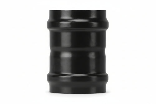 Raccordo F/F Per Stufe A Pellet Nero Opaco Pesante Mm.1,2 Ø Cm.10 F/F Save