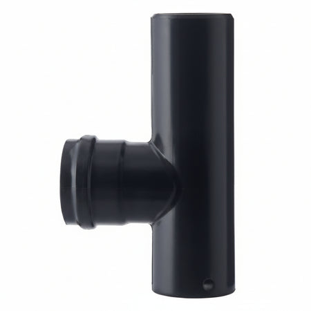 Raccordo A T M/F Per Stufe A Pellet Nero Opaco Pesante Mm.1,2 Ø Cm.10 Save
