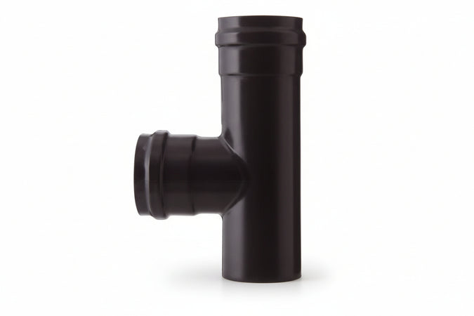 Raccordo A T F/F Per Stufe A Pellet Nero Opaco Pesante Mm.1,2 Ø Cm.10 Save