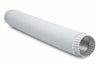 Tubi Flessibili Ed Estensibili In Alluminio Colore Bianco M/F- - Ø Cm.12 - 6 Pezzi