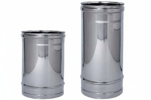 Tubo Acciaio Inox Aisi 304 Monoparete Spessore Mm.0,5 Ø Mm.180 Cm.100