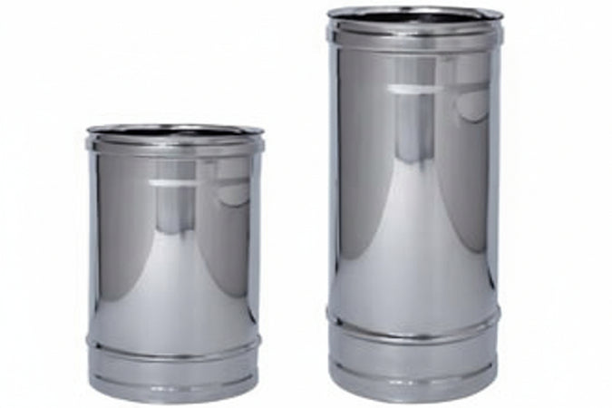 Tubo Acciaio Inox Aisi 304 Monoparete Spessore Mm.0,5 Ø Mm.180 Cm.100
