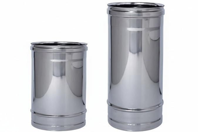 Tubo Acciaio Inox Aisi 304 Monoparete Spessore Mm.0,5 Ø Mm.250 Cm.100