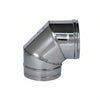 Gomito A 90 ° Acciaio Inox Aisi 304 Monoparete Spessore Mm.05 Ee ¸ Mm.100