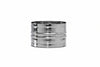 Raccordo Per Tubo Acciaio Inox M/M 304 Monoparete Spessore Mm.0,5 Mm Ø Mm.100