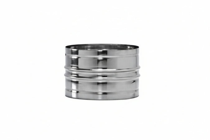 Raccordo Per Tubo Acciaio Inox M/M 304 Monoparete Spessore Mm.0,5 Mm Ø Mm.100