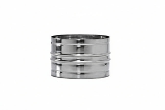 Raccordo Per Tubo Acciaio Inox M/M 304 Monoparete Spessore Mm.0,5 Mm Ø Mm.130
