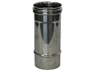 Raccordo Per Tubo Acciaio Inox M/F Aisi 304 Monoparete Spessore Mm.0,5- - Mf Ø Mm.80 - 1 Pezzi