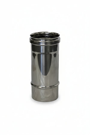 Raccordo Per Tubo Acciaio Inox M/F Aisi 304 Monoparete Spessore Mm.0,5 Mf Ø Mm.150