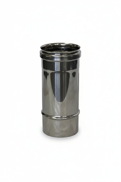 Raccordo Per Tubo Acciaio Inox M/F Aisi 304 Monoparete Spessore Mm.0,5 Mf Ø Mm.150