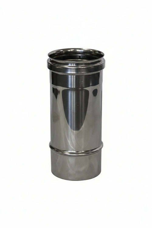 Raccordo Per Tubo Acciaio Inox M/F Aisi 304 Monoparete Spessore Mm.0,5 Mf Ø Mm.200