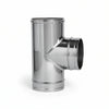 Raccordo A T 90 ° In Acciaio Inox Aisi 304 Monoparete Spessore Mm.05 Fmm Ee ¸ Mm.200