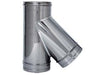 Raccordo Braga A 135 ° Acciaio Inox Aisi 304 Monoparete Spess. Mm.05 Ee ¸ Mm.300