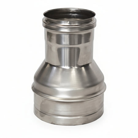 Riduzione Per Tubo Acciaio Inox Aisi 304 F/M Monoparete Spess. Mm.0,5 F Ø Mm.250 M Ø Mm.200