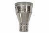 Aumento Per Tubo Acciaio Inox Aisi 304 F/M Monoparete Spessore Mm.0,5 F Ø Mm.80 M Ø Mm.100