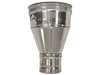 Aumento Per Tubo Acciaio Inox Aisi 304 F/M Monoparete Spessore Mm.0,5 F Ø Mm.80 M Ø Mm.100