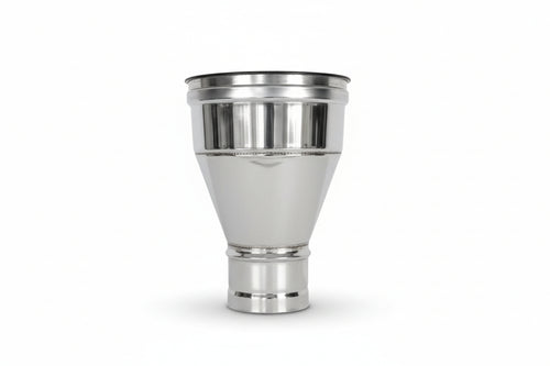Aumento Per Tubo Acciaio Inox Aisi 304 F/M Monoparete Spessore Mm.0,5 F Ø Mm.250 M Ø Mm.300