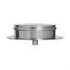 Tappo Raccolta Condensa In Acciaio Inox Aisi 304 Monoparete Spess Mm.0,5 Ø Mm.80