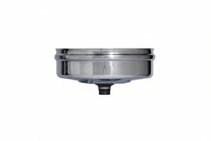 Tappo Raccolta Condensa In Acciaio Inox Aisi 304 Monoparete Spess Mm.0,5 Ø Mm.100