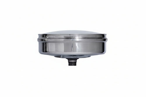 Tappo Raccolta Condensa In Acciaio Inox Aisi 304 Monoparete Spess Mm.0,5 Ø Mm.150