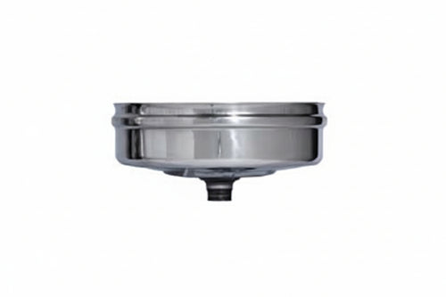 Tappo Raccolta Condensa In Acciaio Inox Aisi 304 Monoparete Spess Mm.0,5 Ø Mm.300