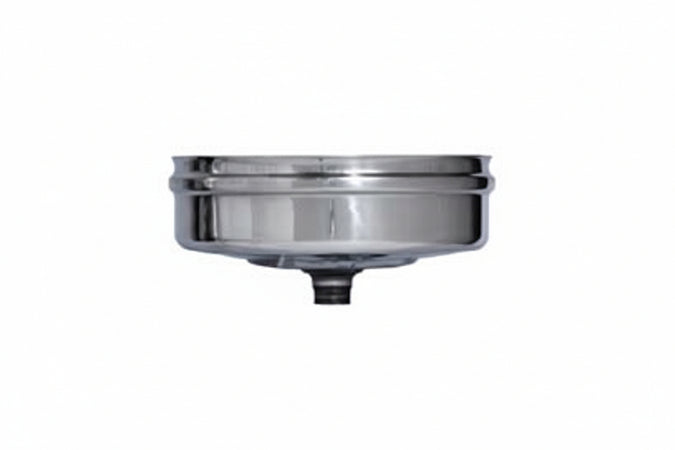 Tappo Raccolta Condensa In Acciaio Inox Aisi 304 Monoparete Spess Mm.0,5 Ø Mm.300