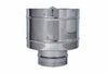 Terminale Di Scarico A Botte Acciaio Inox Aisi 304 Monoparete Ø Mm.120