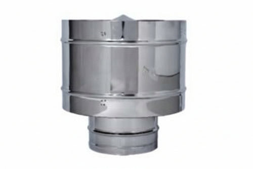 Terminale Di Scarico A Botte Acciaio Inox Aisi 304 Monoparete Ø Mm.120