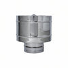 Terminale Di Scarico A Botte Acciaio Inox Aisi 304 Monoparete Ø Mm.130
