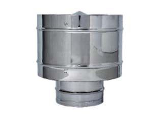 Terminale Di Scarico A Botte Acciaio Inox Aisi 304 Monoparete Ø Mm.140