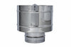 Terminale Di Scarico A Botte Acciaio Inox Aisi 304 Monoparete Ø Mm.150