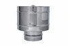 Terminale Di Scarico A Botte Acciaio Inox Aisi 304 Monoparete Ø Mm.180