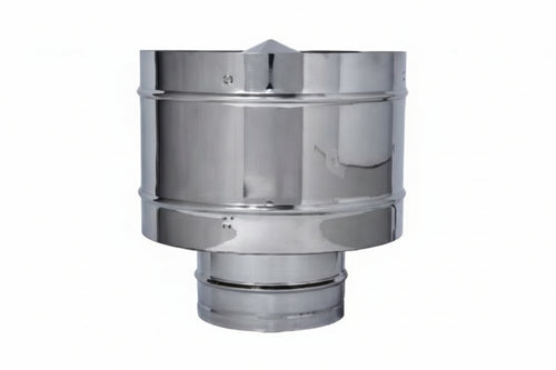 Terminale Di Scarico A Botte Acciaio Inox Aisi 304 Monoparete Ø Mm.180