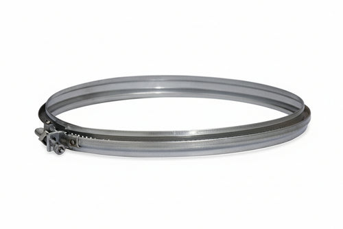 Fascette Bloccaggio Acciaio Inox Aisi 304 Monoparete Spessore Mm.0,5- - Ø Mm.100 - 10 Pezzi