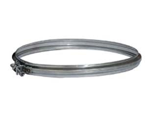 Fascette Bloccaggio Acciaio Inox Aisi 304 Monoparete Spessore Mm.0,5- - Ø Mm.130 - 10 Pezzi