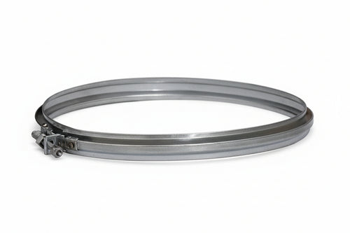 Fascette Bloccaggio Acciaio Inox Aisi 304 Monoparete Spessore Mm.0,5- - Ø Mm.130 - 10 Pezzi