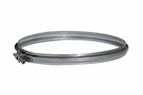 Fascette Bloccaggio Acciaio Inox Aisi 304 Monoparete Spessore Mm.0,5- - Ø Mm.250 - 10 Pezzi