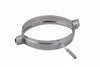Collare Reggitubo In Acciaio Inox Aisi 304 Monoparete Spessore Mm.0,5- - Ø Mm.80 - 10 Pezzi
