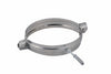 Collare Reggitubo In Acciaio Inox Aisi 304 Monoparete Spessore Mm.0,5- - Ø Mm.120 - 10 Pezzi