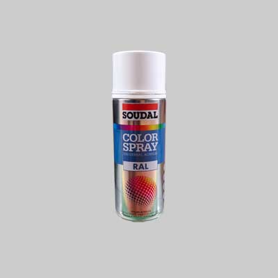 Bomboletta Spray Acrilico Universale Soudal 400 Ml Avorio Ral 1015 - 6 Pezzi- Soudal