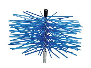 Scovolo Tondo In Nylon- - Ø Cm.25 - 2 Pezzi