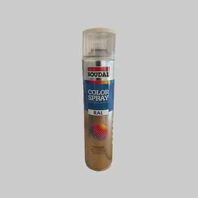 Bomboletta Spray Acrilico Universale Soudal 600 Ml Bianco Lucido Ral 9010 - 6 Pezzi- Soudal