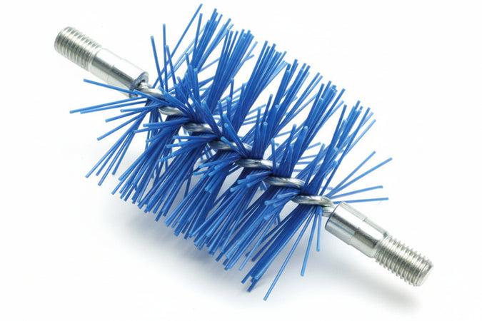 Scovolo A Elica In Nylon Per Stufe A Pellet- - Ø Mm.80 - 3 Pezzi
