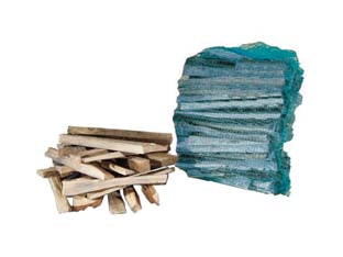 Legnetti Accendifuoco In Rete- - 7,5 Decimetri Cubici - 1 Confezione