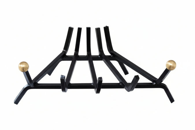 Brucialegna Triangolare Per Camino Cm.45X30X16H. (624) Mille