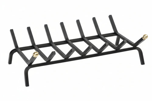 Brucialegna Rettangolare A 7 Barre Cm.55X35X16H. (623) Mille