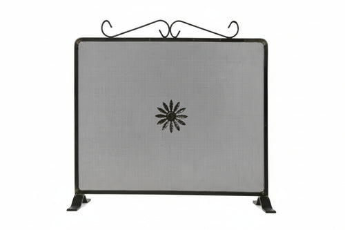 Parascintille Con Decoro Per Camino Cm.60X50H. (676B) Mille
