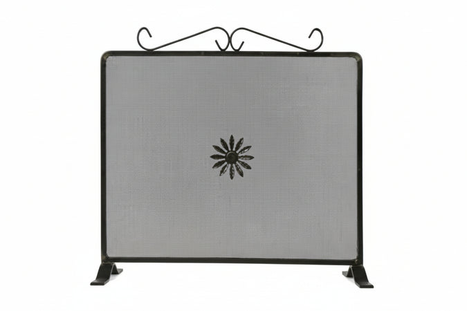Parascintille Con Decoro Per Camino Cm.60X50H. (676B) Mille