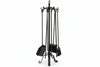 Set 4 Attrezzi Con Treppiedi Per Camino Cm.55H.